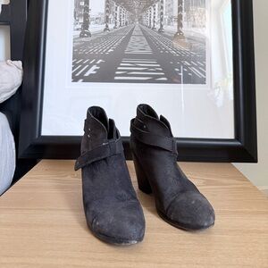 rag & bone Black Ankle Boots